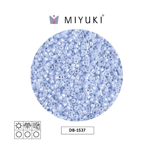 [22718] Miyuki delica 11/0 DB1537-1 lt sky blue ceylon x 50g