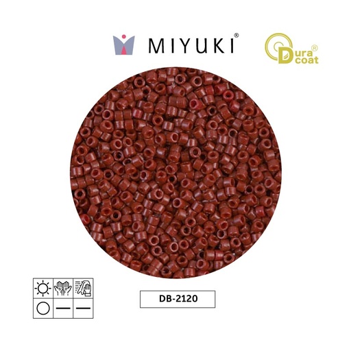 [22661] Miyuki delica 11/0 DB2120 opaque maroon x 50g