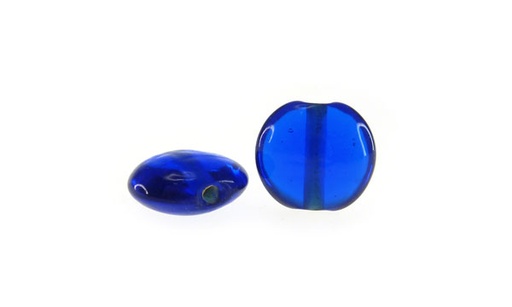 [05546] Vidrio hindu 922 redondo plano 10mm capri blue 51 x und