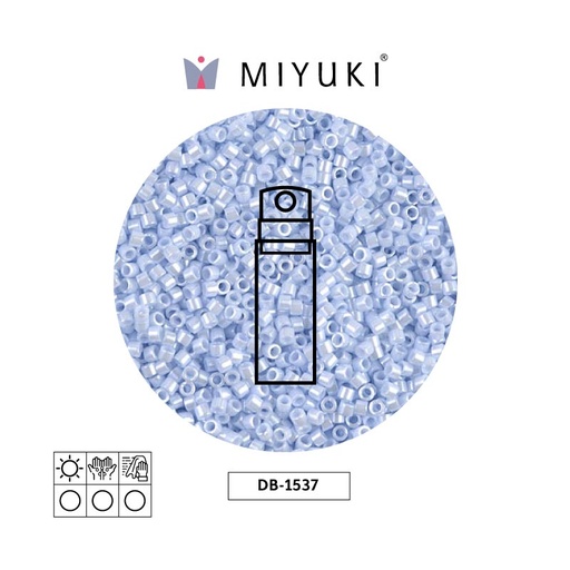 [31108] Miyuki delica 11/0 DB1537 lt sky blue ceylon x 10g