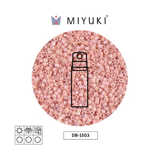 [29635] Miyuki delica 11/0 DB1503 opaque light salmon AB x 10gr