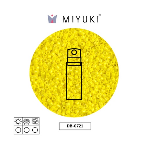 [29608] Miyuki delica 11/0 DB0721 opaque yellow x 10gr