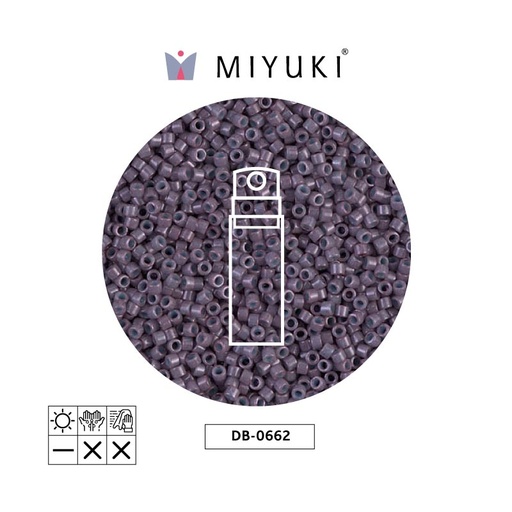 [29902] Miyuki delica 11/0 DB0662 opaque mulberry x 10g