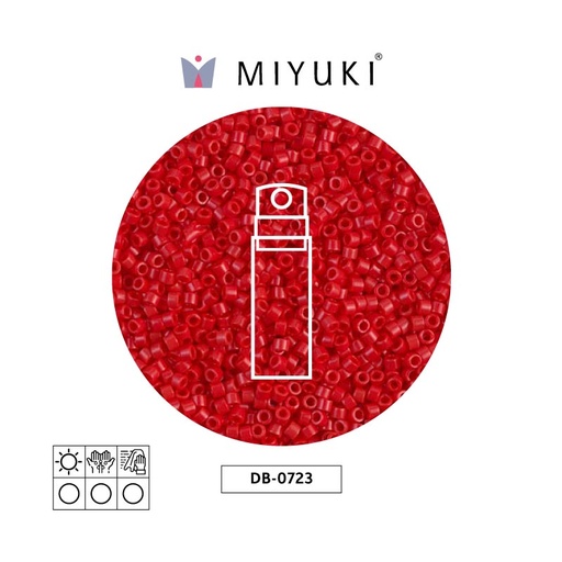 [29609] Miyuki delica 11/0 DB0723 op dark cranberry x 10g