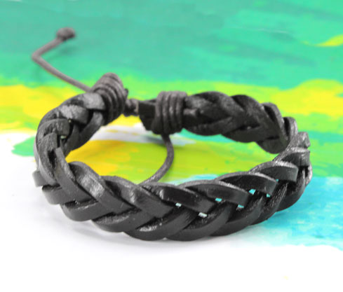 [12275] Brazalete cuero hombre A1 x und