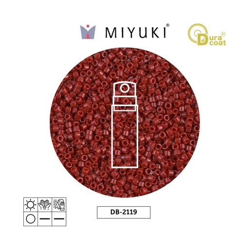 [16282] Miyuki delica 11/0 DB2119 opaque jujube x 10gr