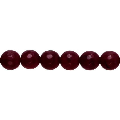 [30145] Sarta redonda facetada 8mm marsala x 48unds