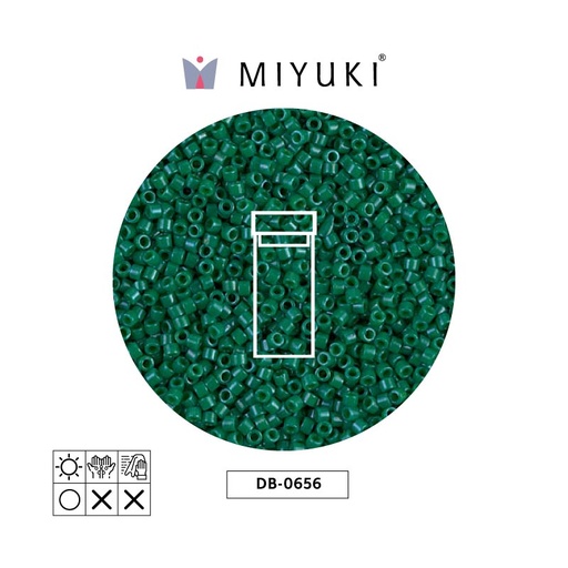 [26151] Miyuki delica 11/0 DB0656 opaque jade green x 3g