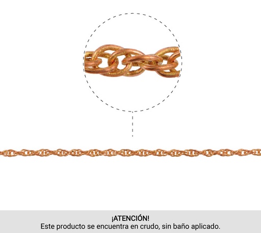 [08086] Cadena brass D245S/R x mt