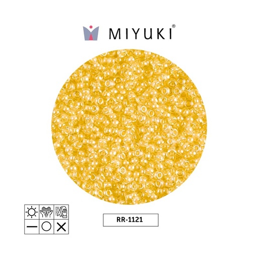 [13484] Mostacilla Miyuki rocalla 11/0 RR1121 neon sun glow x 250g