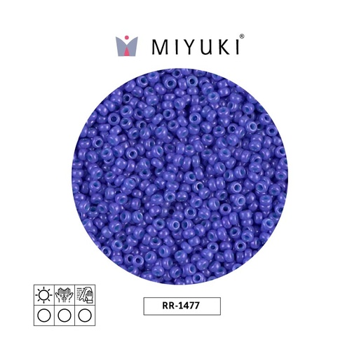 [24623] Mostacilla Miyuki rocalla 11/0 RR1477 opaque bright purple x 250g