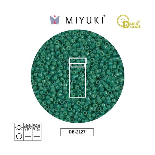 [31862] Miyuki delica 11/0 DB2127 duracoa op spruce x 3g