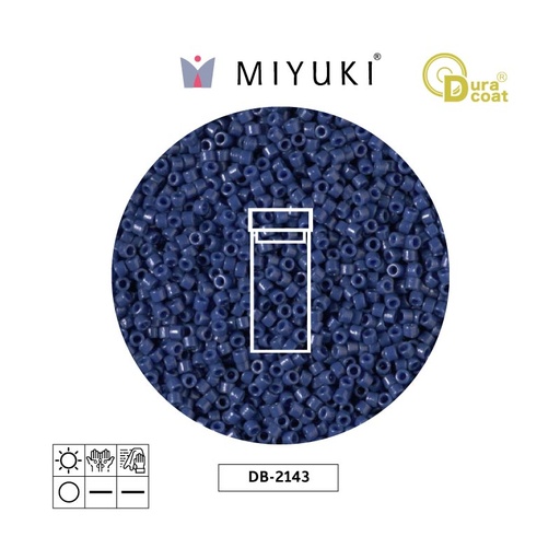 [31866] Miyuki delica 11/0 DB2143 durac op navyblue x 3g