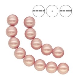 [20786] 5810 swarovski perla crystal powder rose pearl 4mm x und