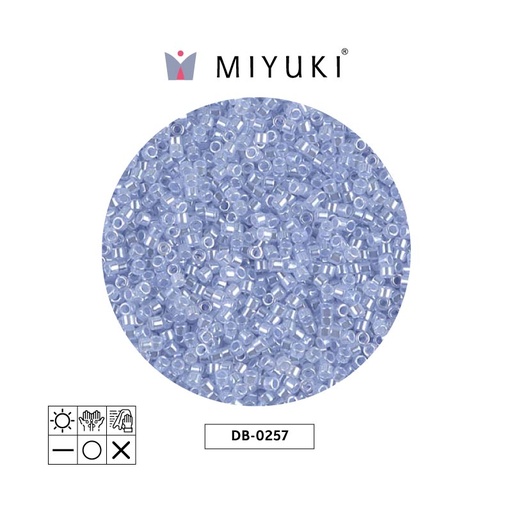 [29928] Miyuki delica 11/0 DB0257 sky blue ceylon x 50g