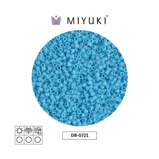 [25502] Miyuki delica 11/0 DB0725 opaque light blue x 50g