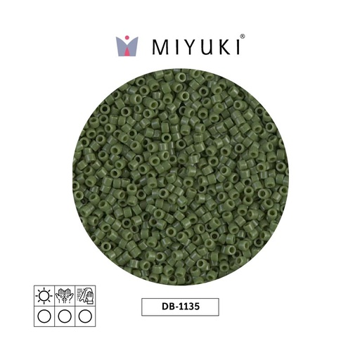 [28566] Miyuki delica 11/0 DB1135 opaque avocado x 50g