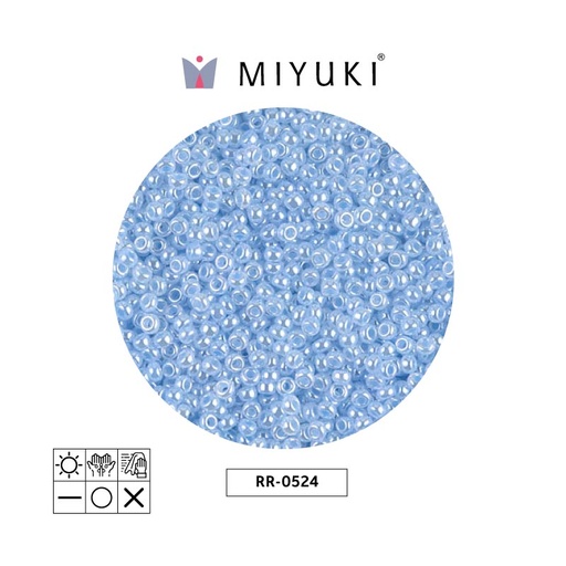 [24627] Mostacilla Miyuki rocalla 11/0 RR0524 sky blue ceylon x 250g