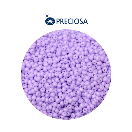 [11749] Mostacilla checa preciosa 2mm 03123 OP lila x 500g