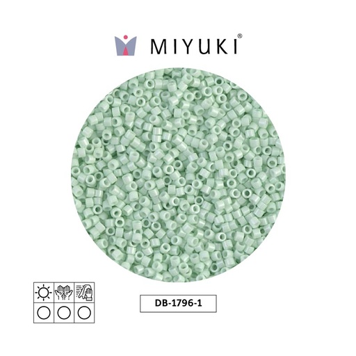 [28578] Miyuki delica 11/0 DB1496-1 opaque light mint x 50g