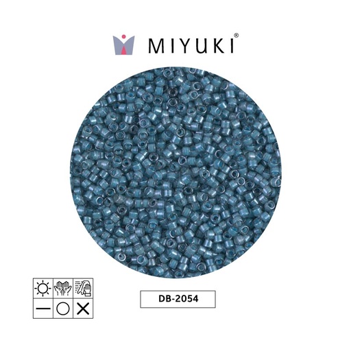 [28669] Miyuki delica 11/0 DB2054 neon dusk blue x 50g