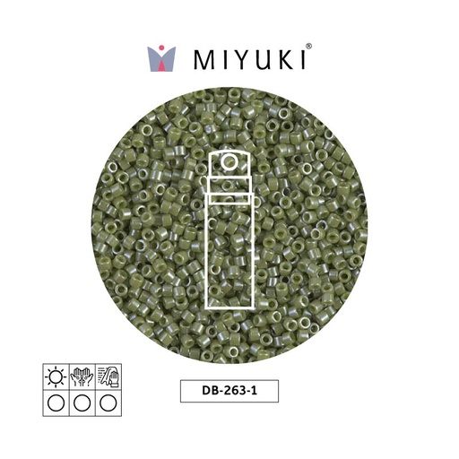 [27394] Miyuki delica 11/0 DB0263-1 opaque cacuts luster x 10g