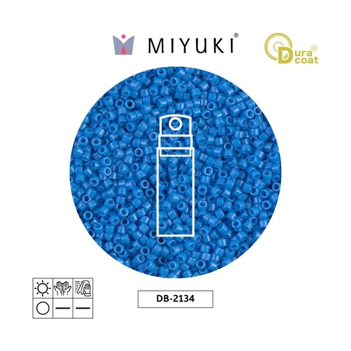 [22568] Miyuki delica 11/0 DB2134 opaque cobalt x 10g