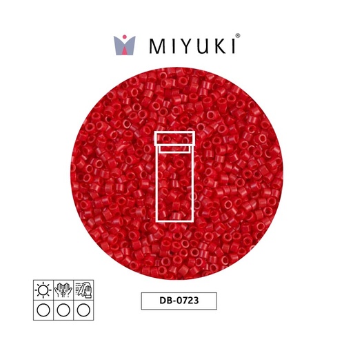 [16598] Miyuki delica 11/0 DB0723 op dark cranberry x 3g