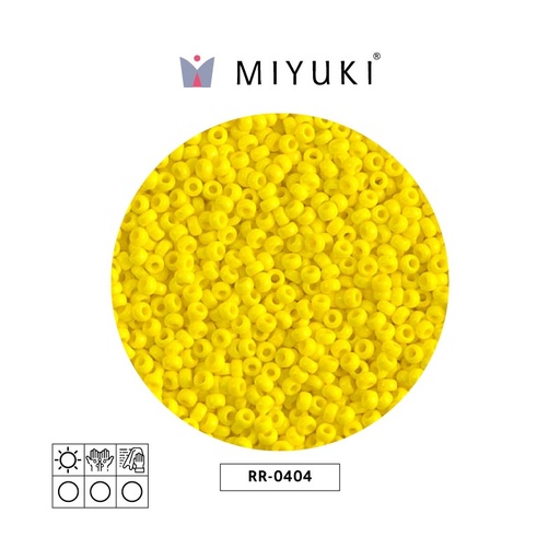 [17625] Mostacilla Miyuki rocalla 11/0 RR0404 opaque yellow x 250g