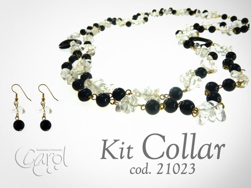 [20869] Collar fosil cristal x und