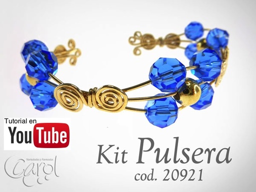 [20921] Kit pulsera goldfield y sw sapphire x und