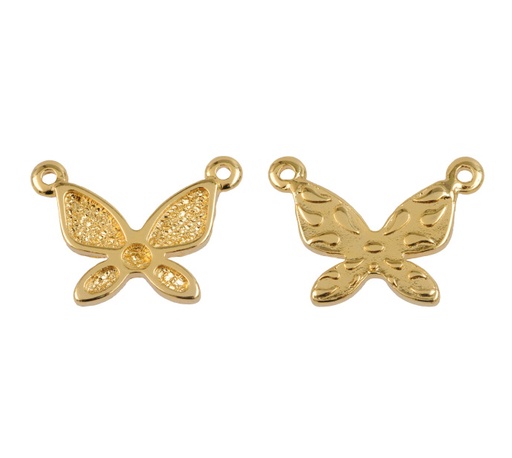 [21465] Herraje mariposa BI0718 20x28mm gold x und