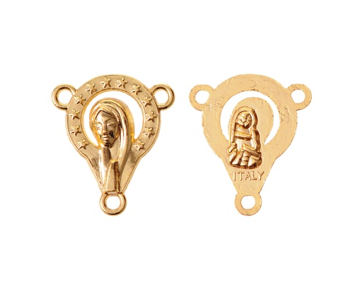 [22208] Dije crucero virgen 02 18x16mm/golfi x und