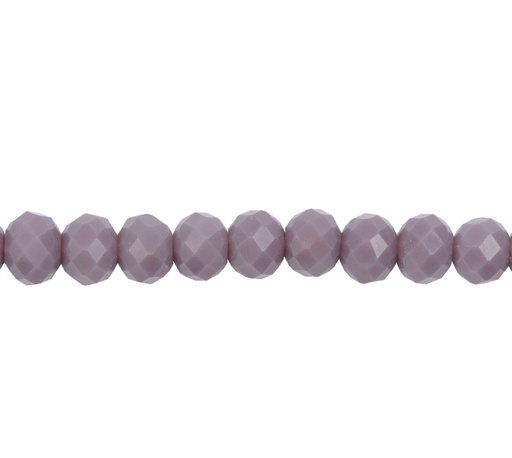 [22447] Murano rondela facetada 3mm morado mate 96 x 120unds